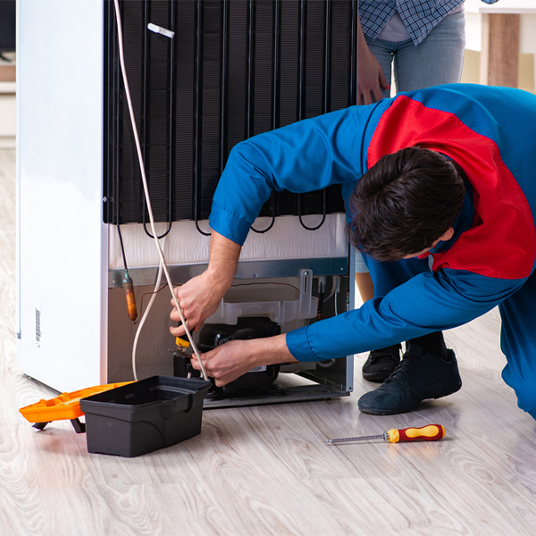 how much do you charge for refrigerator repair services in Del Norte Colorado